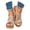Gray, variant on Women's Wedge Sandals Dressy Summer, 2026 Open Toe Espadrilles Platform Ankle Strap Sandal Casual Boho Walking Shoes Slip on Sandals