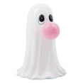 thumbnail image 2 of Halloween Pink Bubble Blowing Ghost Resin Figurine,Funny Cute Tabletop Indoor Decor for Party Bedroom Table Shelf Anniversary Birthday, 2 of 9