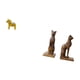 thumbnail image 5 of Figura de escritorio,Estatua de caballo tradicional sueca hecha a mano,Figura creativa del caballo Dalecarliano,Figura de mesa,Estatua de gato sujetalibros para oficina,decoración del hogar, 5 of 8