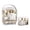 High Transparency + Lipstick Box, variant on Multi-Function Make Up Case Dustproof Cosmetic Storage Box,Cosmetics Skin Care Products Portable Retro Series Case - High Translucent White