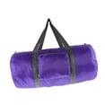 thumbnail image 3 of Bolso de lona de viaje plegable bolso liviano bolso cilíndrico portátil bolso de equipaje portátil para senderismo de piscina deportiva al Violeta, 3 of 8