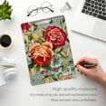 thumbnail image 5 of Coolnut 12"x9" Rose Flower Clipboard A4 Size Standard Size Clipboards Decorative Clipboard with Low Profile Metal Clip for Office, School, Nurses, Students, 5 of 7