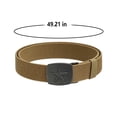 thumbnail image 5 of Babomareon Nylon Mens Belt Adjustable Casual Outdoor Woven Belt with Metal Star Buckle, 5 of 10