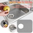 thumbnail image 1 of TIMIFIS Kitchen Gadgets Silicone Sink Mat Rear Kitchen Sink Protector Accessory Folding Non-slip Sink Mats For Bottom Of Stainless Steel Porcelain Sink, 1 of 7