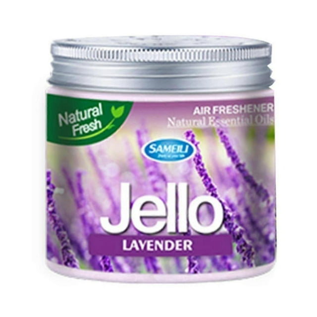 Car 220g Jello Perfume Air Freshener Car Balm Deodorizing Long-Lasting Fragrance Scent Auto Aromatherapy LAVENDER