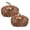 Yellow-2Pcs, variant on Wicker Halloween Pumpkin Decor, Rattan Grapevine Harvest Centerpiece for Fall Tabletop, Rustic Autumn Vine Pumpkin Ornament for Thanksgiving Festive Home, Ideal for Mantel Shelf Entryway Accent
