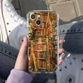 thumbnail image 5 of Garden Library Case for iPhone 14 Plus,Aesthetic Art Design Pattern Soft Full TPU Bumper Cover, 5 of 5