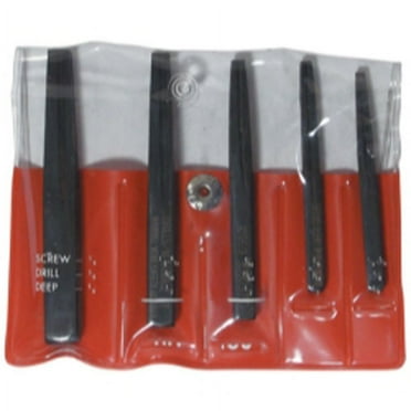 Old Forge 7332 5 Piece Screw Extractor Set - Fluted Type