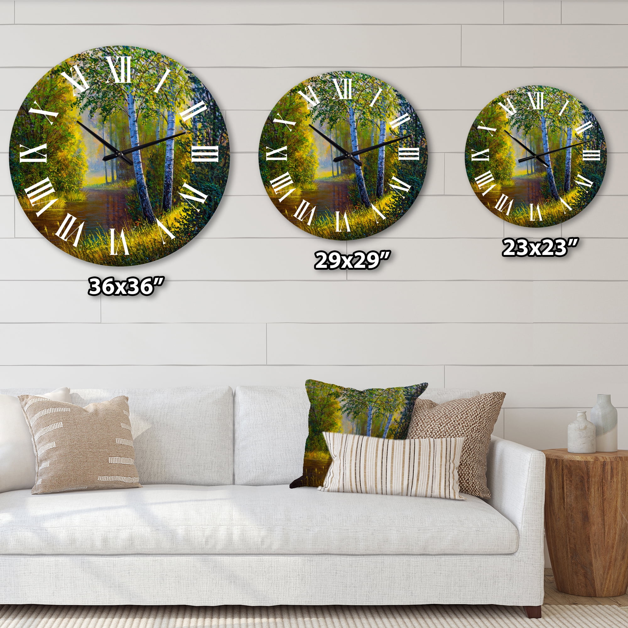 Designart 1 in Wall Clock