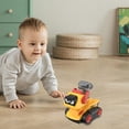 thumbnail image 1 of Puntoco Coche de juguete para niños de 0 a 3 años con sistema de avance y empuje, coche de juguete educativo para niños de educación temprana para gatear, 1 of 5