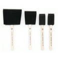 thumbnail image 3 of (6 pack) Hello Hobby Variety Craft Black Foam Brush 4pc Set, Adult, Teens, 3 of 7