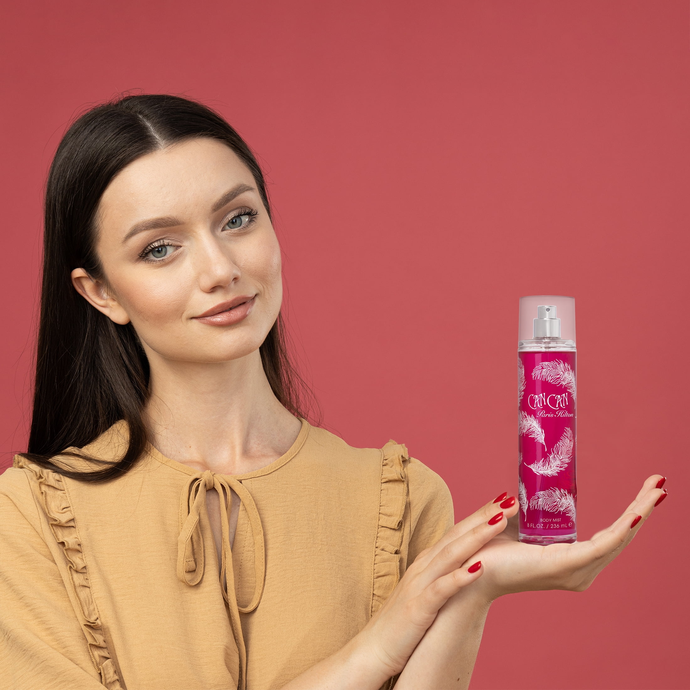 (4 pack) Paris Hilton Can Can Body Spray for Women, 8 fl oz