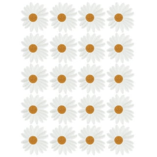 Daisy Iron On Patches, Flower for Embroidery, Sewing (1.8 x 1.8 in, 12  Pack), PACK - Kroger