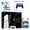 Chroma Indigo, variant on Sony Playstation 5 Slim Digital with Extra Chroma Indigo Controller, FPS Grip Kit and MightySkins Decal Voucher Plus 1 Year CPS Extended Warranty