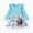 Multicolor, variant on Disney Frozen Girl Dresses Elsa Graphic Blue Ruffle Long Sleeves Dress Character Gifts Toddler Kids 3T
