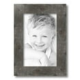 thumbnail image 2 of ArtToFrames 8" x 14" Real Reclaimed Charcoal Barnwood Picture Frame, 8.5x14 inch Black Wood Poster Frame (WOM-4815), 2 of 8