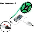 thumbnail image 4 of Led Lights 44 Key Remote Control, Dimmer for Led Strip Lights, 4 Pin Output Remote Controller for Led Strips 12 24V DC Led Tape Light, 4 of 7