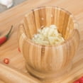 thumbnail image 3 of JoyMoreHome Wood Mortar and Pestle Bowl Garlic Mortar Pepper Press Mincer Grinder Chopper Crusher Mixed Kitchen Tool, 3 of 5