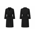 thumbnail image 3 of USBD Post Mastectomy Robe With Inside Drain Pockets Women Recovery Bathrobe (Black,Small), 3 of 9