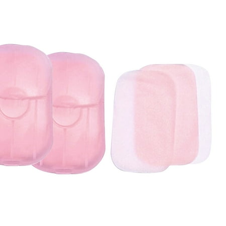 

Umitay Hotel Travel Mini Disposable Portable 20 Piece Soap Tablet Box 2 Pieces