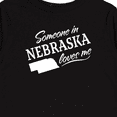 thumbnail image 4 of Inktastic Someone in Nebraska Loves Me Boys or Girls Long Sleeve Toddler T-Shirt, 4 of 5