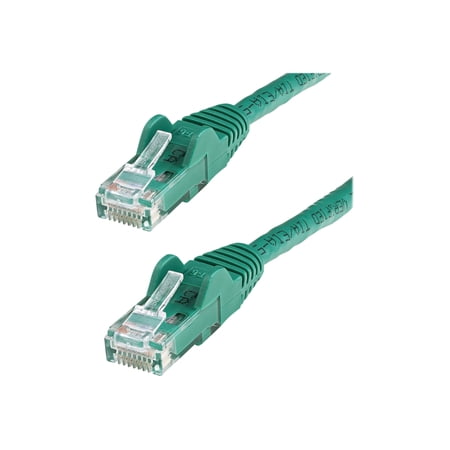 StarTech 25ft CAT6 Ethernet Cable - Green CAT 6 Gigabit Ethernet Wire -250Mhz 100W PoE RJ45 UTP Network Patch Cord Snagless with Strain Relief (N6PATCH25GN)