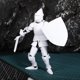 thumbnail image 3 of juego de figuras de acción de caballero articuladas, robot móvil multiarticulado, figura de acción articulada, figura de palo de decoración de caballero medieval de escritorio, 3 of 7