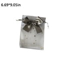 thumbnail image 2 of Inteprter Bolsa de tul de 30 Uds., bolsa con cordón, bolsas de ñame, bolsas de joyería para jabón, cuerda con lazo, red de bolsillo para dulces, Kits de decoración para fiestas gris 17*23cm Inteprter HA070639-36, 2 of 6