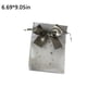 thumbnail image 4 of Toystoory Bolsa de tul de 30 Uds., bolsa con cordón, bolsas de ñame, bolsas de joyería para jabón, cuerda con lazo, red de bolsillo para Kits de decoración para fiestas gris 17*23cm, 4 of 6