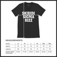 thumbnail image 7 of Skibidi Sigma Rizz Men's V-Neck T-shirt Funny Goat Gyatt Meme Zoomer Viral Humor, 7 of 7