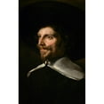 thumbnail image 3 of Abraham de Vries 11x14 Black Modern Framed Museum Art Print Titled - Portrait of a Man in a Hat (1630-1635), 3 of 5