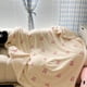 thumbnail image 4 of Mantas estampadas para sofá, mantas cálidas de lana de Coral suave, manta de cama de imitación de lana de cordero, manta antiestática, Otoño e Invierno, 4 of 4