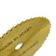 thumbnail image 2 of Hoja de sierra pequeña dorada de acero de alta velocidad HSS Rueda de disco de corte de madera con orificio interior de 6 mm Ehuebsd Para estrenar, 2 of 6