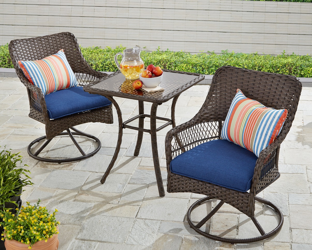 Better Homes and Gardens Colebrook 3 Piece Outdoor Bistro Set, Seats 2 - image 2 of 8