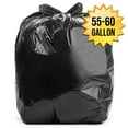 thumbnail image 5 of Aluf Plastics CXP Series 55-60 Gallon 1.7 MIL (eq) Black Heavy Duty Trash Can Liners - 38" x 58" - Pack of 100 - For Contractor, Industrial, & Commercial, 5 of 8