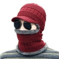 thumbnail image 1 of SharkTRUE All-In-One Warm Hat, Neck Gaiter & Gloves Set: Thick Fleece, Windproof, Stretchy & Stylish for Winter Outdoor Activities, 1 of 8