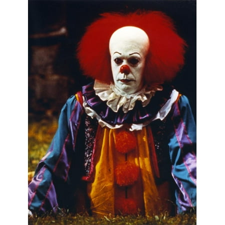 Tim Curry Posed in Clown Outfit Print Wall Art By Movie Star News