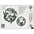 thumbnail image 2 of Wind Chime - 50in Hummingbird - Silver Tube, 2 of 5