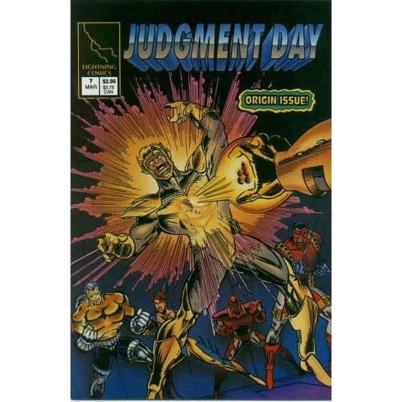 Judgment Day (Lightning) #7 VF ; Lightning Comic Book