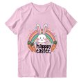 thumbnail image 1 of Camisetas de Manga Larga de las Mujeres, Impresión de Pascua Suelto Casual Cuello Redondo Suéter, 1 of 8