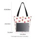 thumbnail image 3 of Fotbe Hand Drawn Watermelon Bolsa de Playa con Estampado, Bolsa de Hombro, Bolsa de Mano Espaciosa, Bolsa de Viaje Ligera, Bolsa de Compras Versátil, 3 of 6