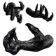 thumbnail image 5 of Witch's Demon Hand Wall Hanging Statues,Resin Retro Art Hanging Design Mounted Hang Decoration for L, 5 of 5