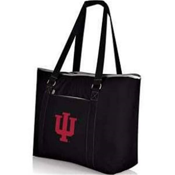 Picnic Time 598-00-175-674-0 Indiana University Hoosiers Digital Print Tahoe Tote Bag, Black
