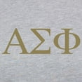 thumbnail image 3 of CafePress - Alpha Sigma Phi Greek Letters Gold Long Sleeve T Shirt - Womens Baseball Tee, 3 of 4