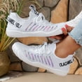 thumbnail image 5 of Dakaela Barefoot Shoes Women Casual Slip on Walking Sneakers Wide Toe Box Lightweight Hiking Minimalist Running Shoes (White,7.5), 5 of 9