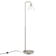 thumbnail image 6 of Element Transparent Glass Glass and Metal Floor Lamp, 6 of 7