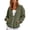 Army Green, variant on Lightweight Ice Silk Hoodies for Women Zip Up Thin Hoodies Drawstring Loose Fit Jackets Casual Beach Cover Up