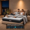 thumbnail image 5 of Springfit 10" Hybrid Mattress in a Box, Medium Firm, Pocket Spring, CertiPUR-US®, Twin, 5 of 10
