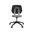 thumbnail image 2 of Safco Commute Modern Adjustable Rolling Office Chair Contemporary Seating Black, 2 of 4