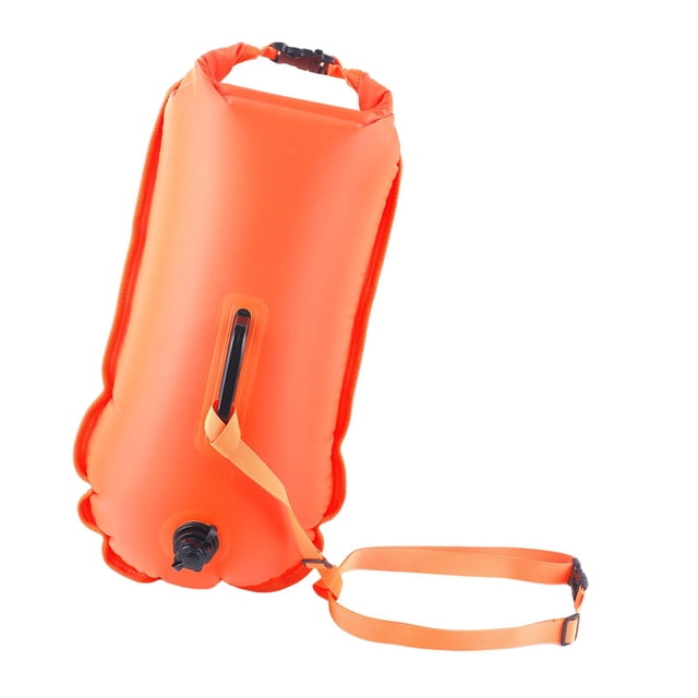 Boya de natación,Bolsa impermeable para boya de natación de 28 l,ligera,Flotador de seguridad para natación,gran capacidad,para embarcaciones,Boya de natación con cinturón